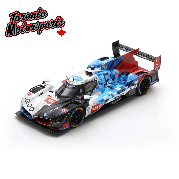  M Hybrid V8 ミニカー Le Mans 2025 2025 BMW M Hybrid V8 BMW M TEAM WRT #15 Vanthoor/Marciello