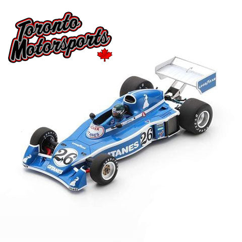 1976 Ligier JS5 #26 Jacques Lafitte - 3rd Belgian GP 1:18 Scale by