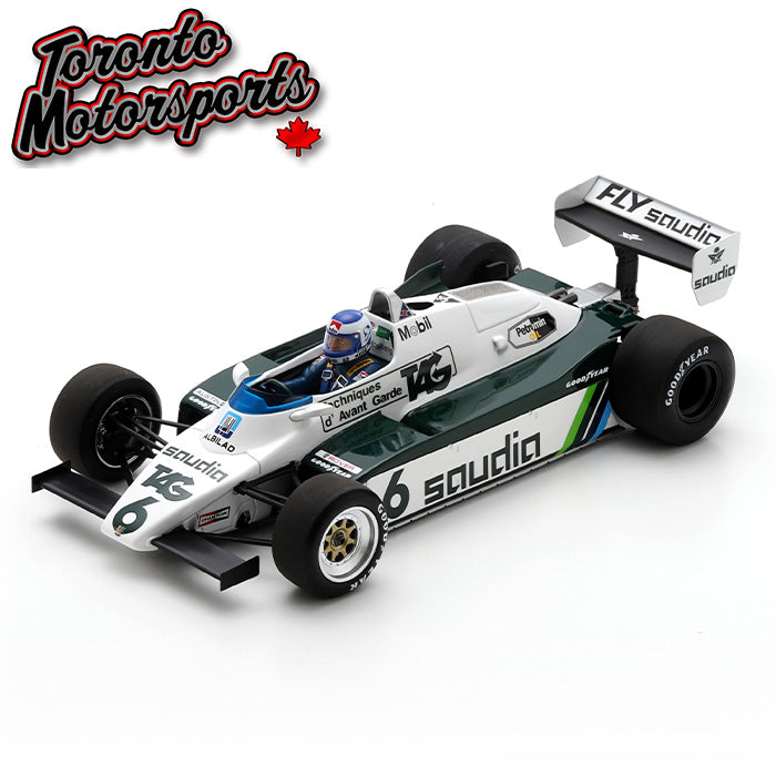 1982 Williams FW08 #6 Keke Rosberg - WINNER Swiss GP 1:18 Scale by