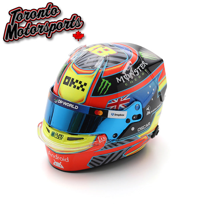 クラウン.st レインボー 2025 Oscar Piastri - McLaren Formula 1 Team - F1 Replica Helmet