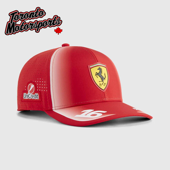 F1 鈴鹿サーキット 2026 フェラーリFerrari Puma 赤 キャップ 2026 Scuderia Ferrari F1 - Charles Leclerc Team Hat - Puma Red