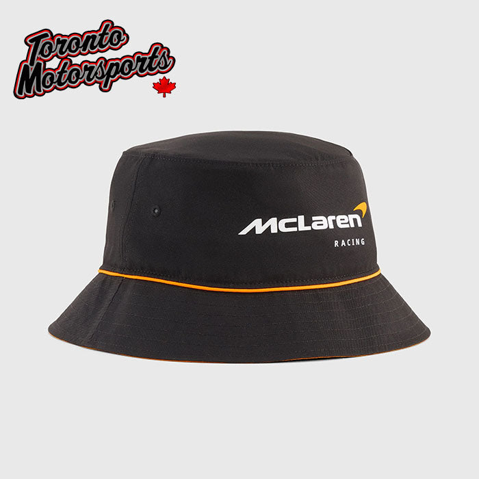 McLaren Racing F1 Bucket Hat - Puma Black - Officially Licensed