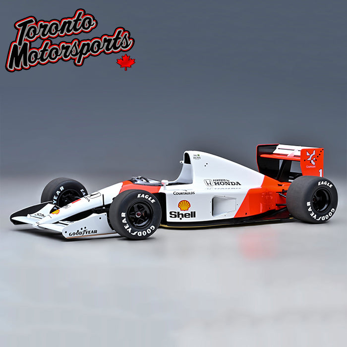 1991 MCLAREN HONDA MP4/6 AYRTON SENNA #1 (WITHOUT MCLAREN LOGO) 1