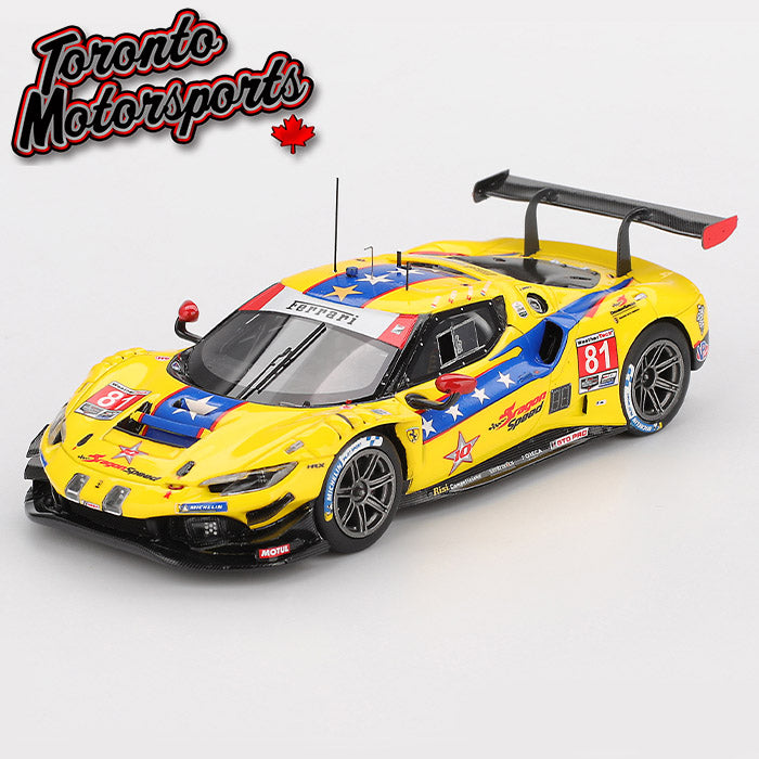 2025 Ferrari 296 GT3 DragonSpeed #81 Costa/Molina/Neubauer/Rigon