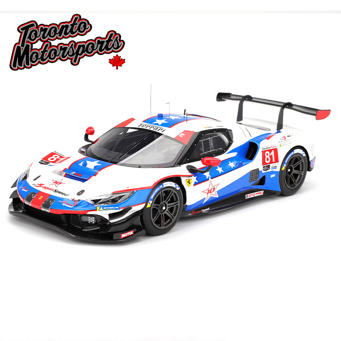 WORLD GRAND PRIX 2025　3rd 2025 Ferrari 296 GT3 Dragon Speed #81 Costa/Rigon – IMSA Watkins