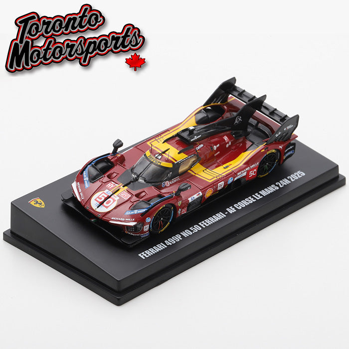 2025 Ferrari 499P FERRARI AF CORSE #50 Fuoco/Nielsen/Molina 24H Le