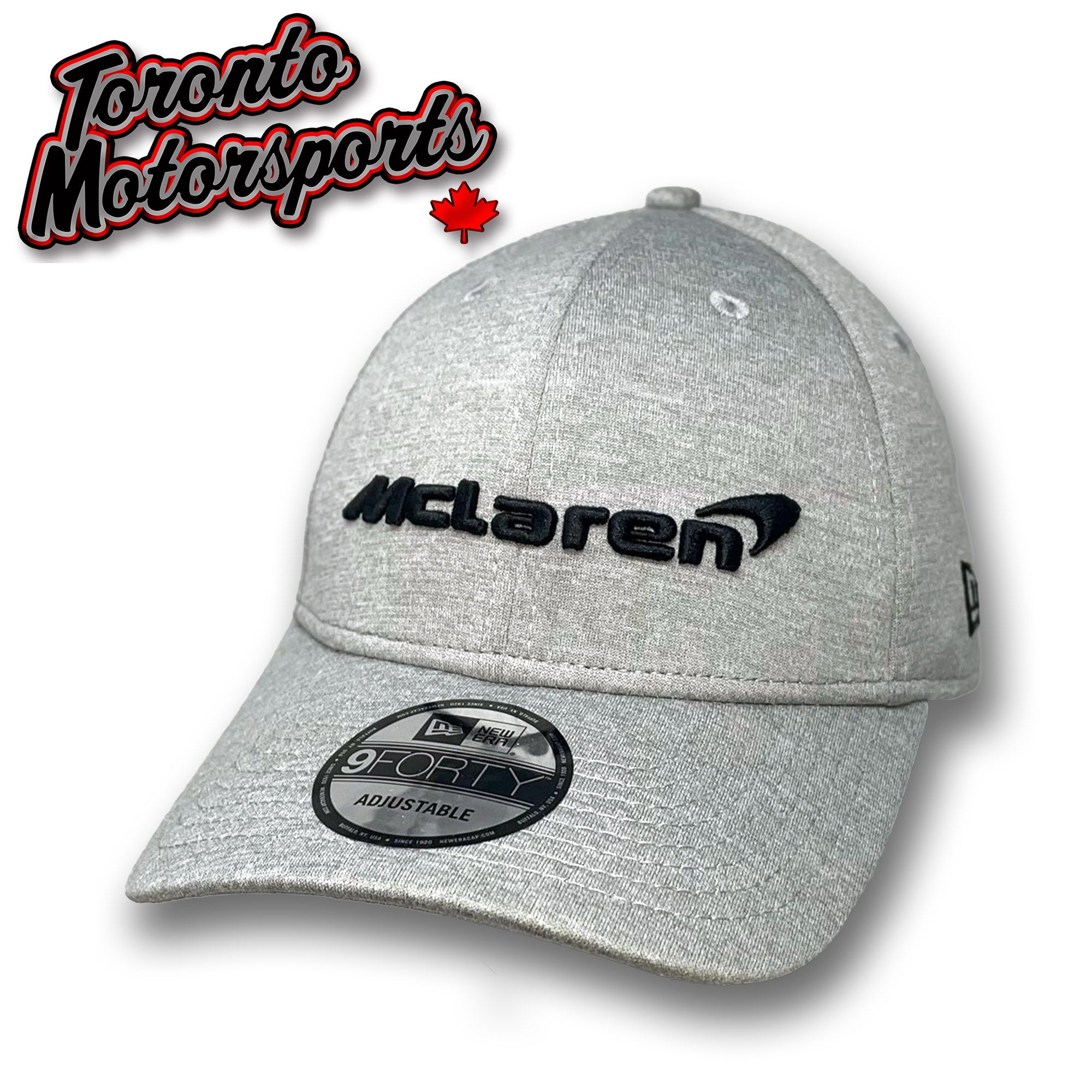 McLaren Wordmark (Stone Grey) - NEW ERA 9FORTY Cap Officially