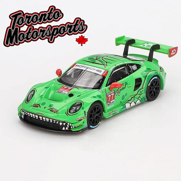 2024 Porsche 911 GT3 R AO Racing “REXY” #77 – IMSA 1:64 Scale by