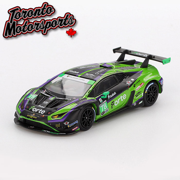 MINI GT ランボルギーニ3台セット　80・148・258 2024 Lamborghini Huracán GT3 EVO2 Forte Racing #78 DeFrancesco
