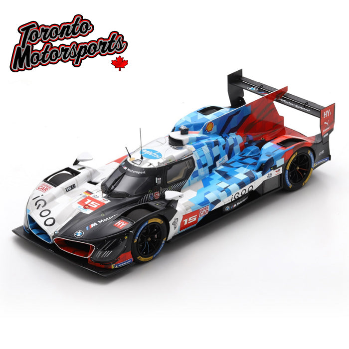  M Hybrid V8 ミニカー Le Mans 2025 2025 BMW M Hybrid V8 BMW M TEAM WRT #15 Vanthoor/Marciello