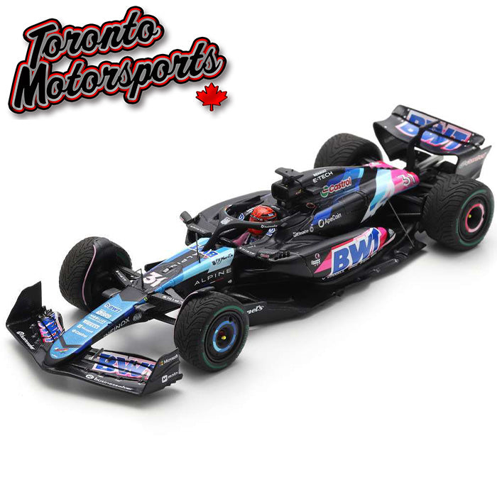 【新】Spark 1/43 Alpine A522 Baharain GP 1:18 2024 Pierre Gasly -- Bahrain GP -- #10 Alpine A524 -- Spark F1