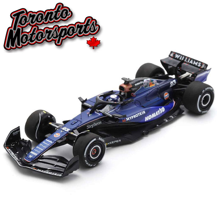 スパーク 1/43 ウィリアムズ FW46アルボン2024モナコ9位 2024 Williams Racing FW46 #23 Alex Albon – Monaco GP 1:43 Scale by