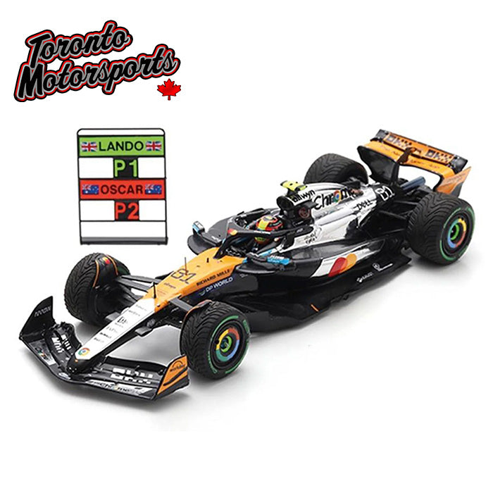 McLaren MCL39 2nd British GP オスカー ピアストリ 2025 McLaren MCL39 F1 #81 Oscar Piastri 2nd British GP *CHROME W