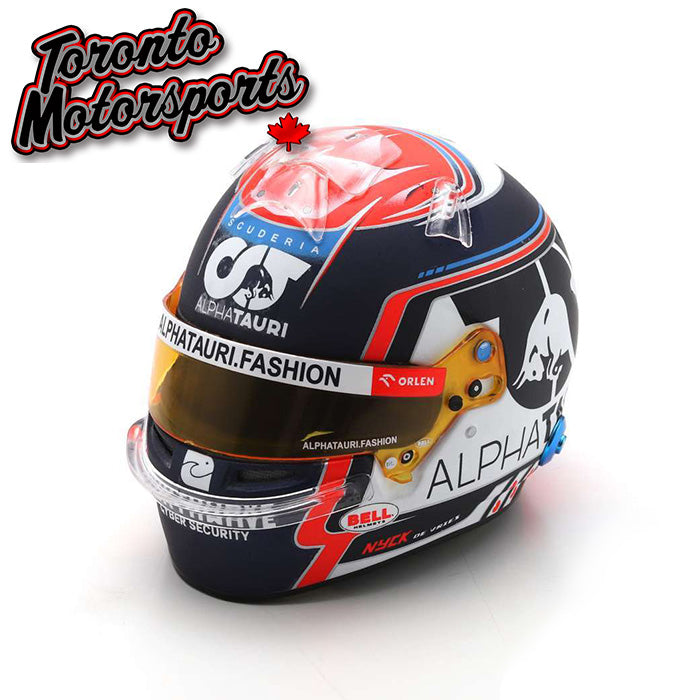 2023 Nick de Vries AlphaTauri - F1 Replica Helmet - 1:5 Scale by