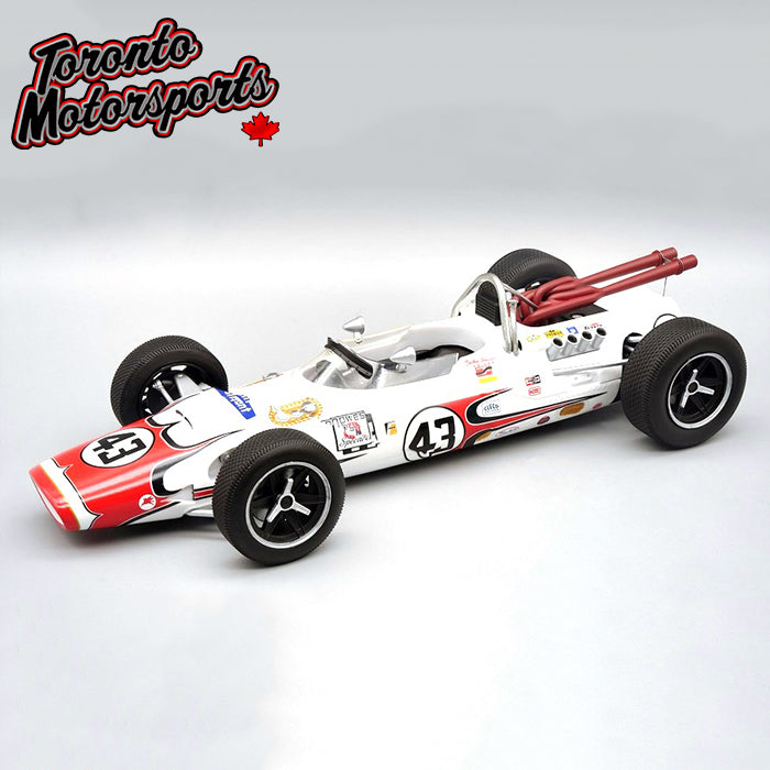 1966 Lola T90 #43 Jackie Stewart - INDIANAPOLIS 500 6th Place- Ltd