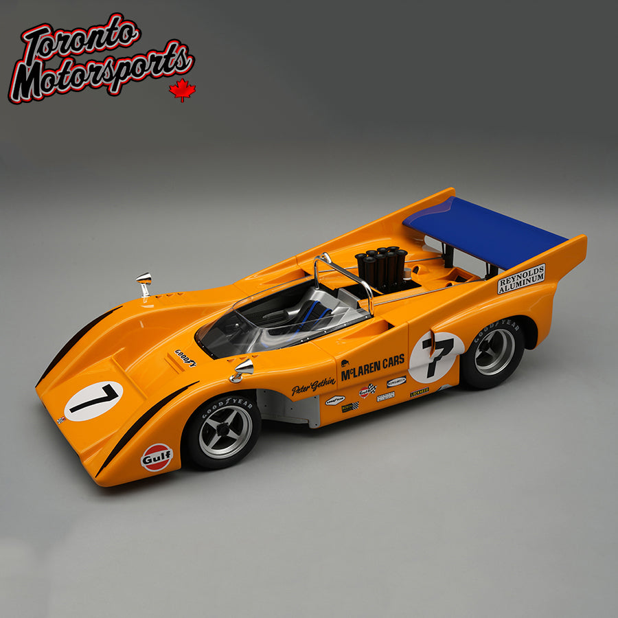 1970 McLaren M8D #7 Peter Gethin Can Am - Road America WINNER Ltd