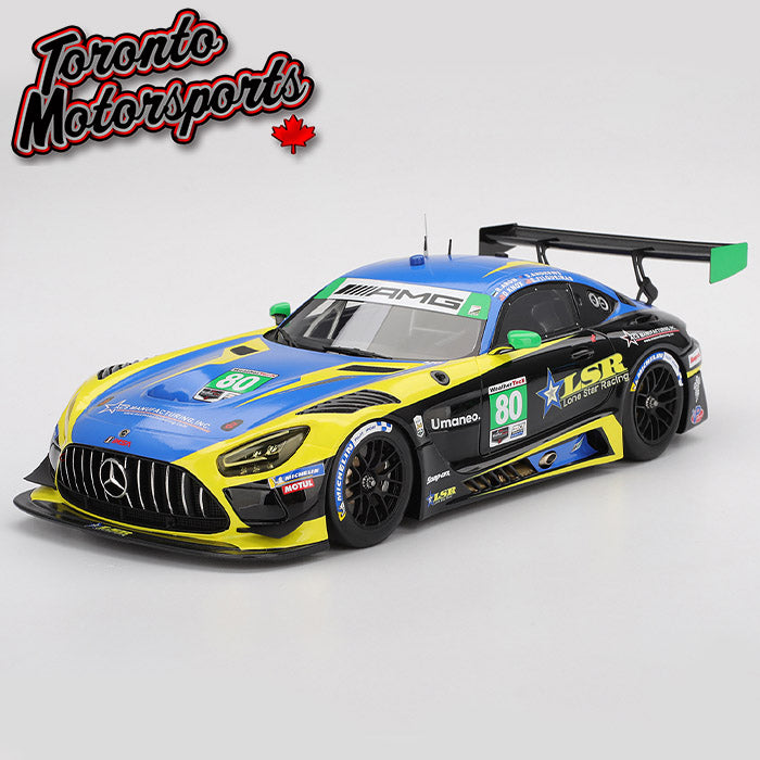 2025 Mercedes-AMG GT3 EVO Lone Star Racing #80 IMSA Daytona 1:18