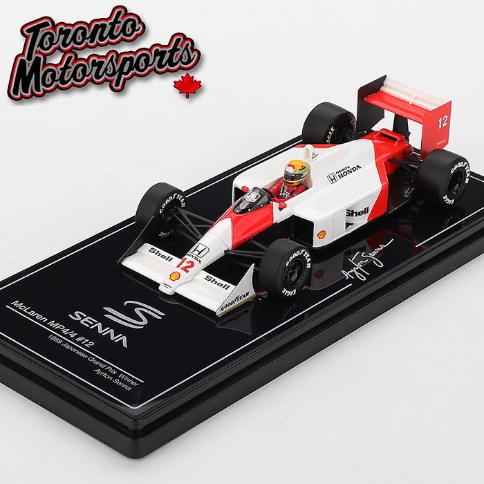 再価格改定！McLaren MP4/4 88’Ayrton Senna ミニカー 1/18 Premium X 1988 Ayrton Senna McLaren MP4/4 #12 Japan GP