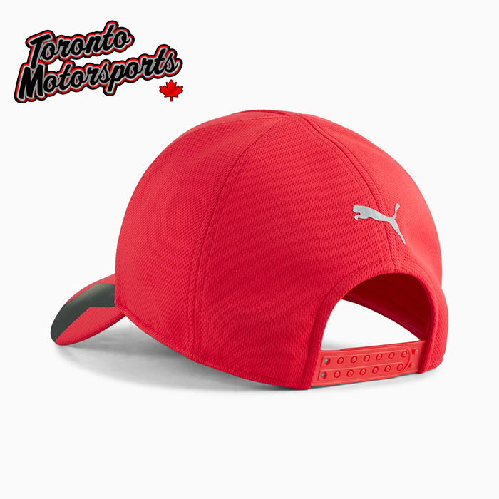 Scuderia Ferrari F1 Puma Race Baseball Hat -  Rosso Corsa Red - Officially Licensed #026891-01