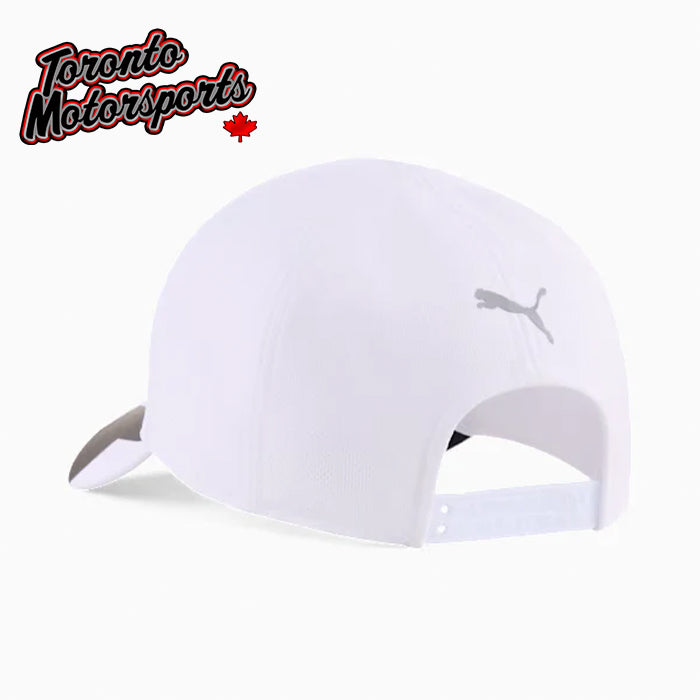 Scuderia Ferrari F1 Puma Race Baseball Hat -  Puma White - Officially Licensed #026891-04