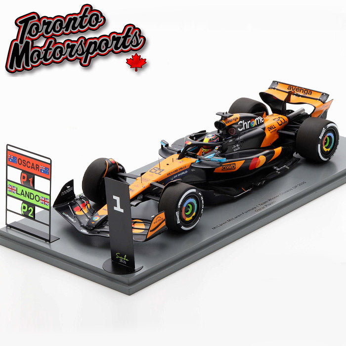 2025 McLaren MCL39 F1 #81 Oscar Piastri – WINNER Chinese GP 1:18 Scale by Spark #SPA1801008 (18S1008)