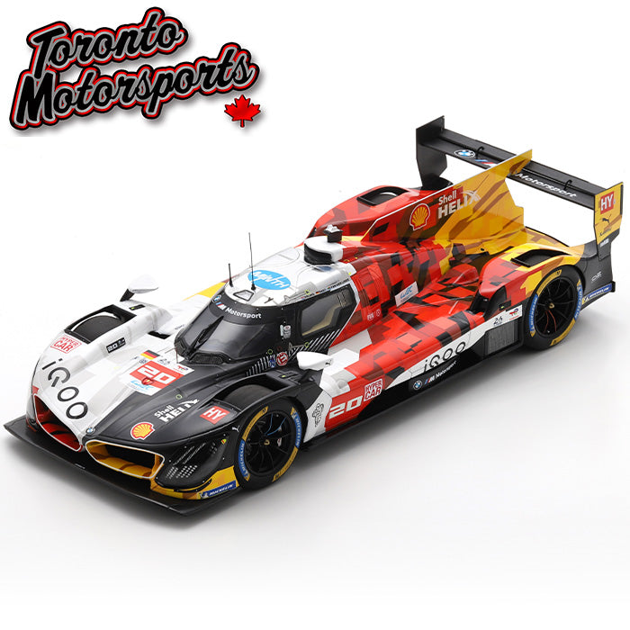 2025 BMW M Hybrid V8 BMW M TEAM WRT #20 Rast/Frijns/Van Der Linde – 24HR Le Mans 1:18 Scale by Spark #SPA1801059 (18S1059)