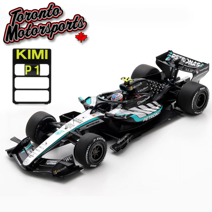 2026 Mercedes-AMG PETRONAS W17 #12 Kimi Antonelli - (1st F1 WIN) - WINNER Chinese GP 1:18 Scale by Spark #18S1270