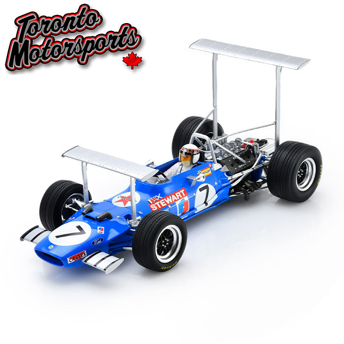 1969 Matra MS10 #7 Jackie Stewart - WINNER South African GP 1:18 Scale by Spark #18S612