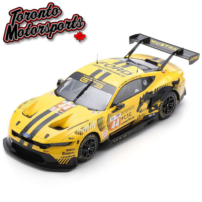 2024 Ford Mustang GT3 Proton Competition #44 Hartshorne/Tuck/Mies – 24HR Le Mans 1:18 Scale by Spark #SPA180657 (18S657)