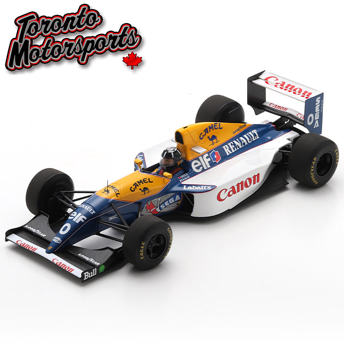 1993 Williams FW15C #0 Damon Hill - WINNER Italian GP 1:18 Scale by Spark #18S734