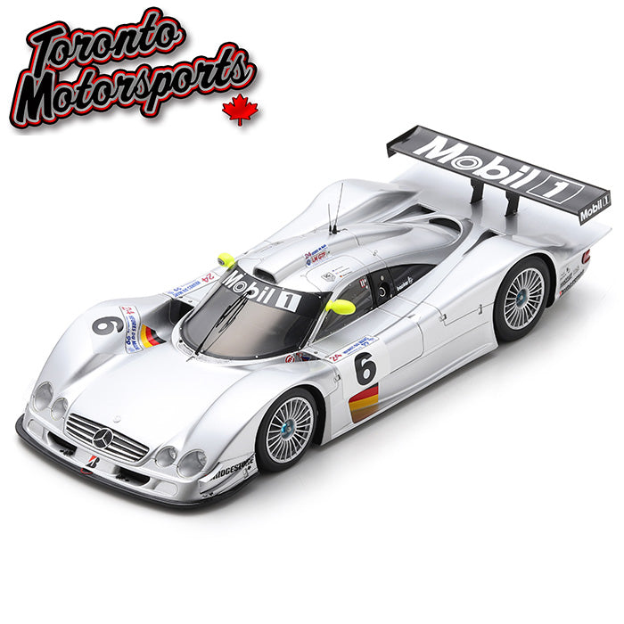 1999 Mercedes CLR #6 Schneider/Lagorce/Lamy – 24HR Le Mans 1:18 Scale by Spark #18S847