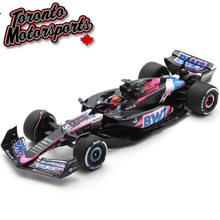 .2024 BWT Alpine F1 A524 #31 Esteban Ocon – Bahrain GP 1:18 Scale by Spark #SPA180981 (18S981)