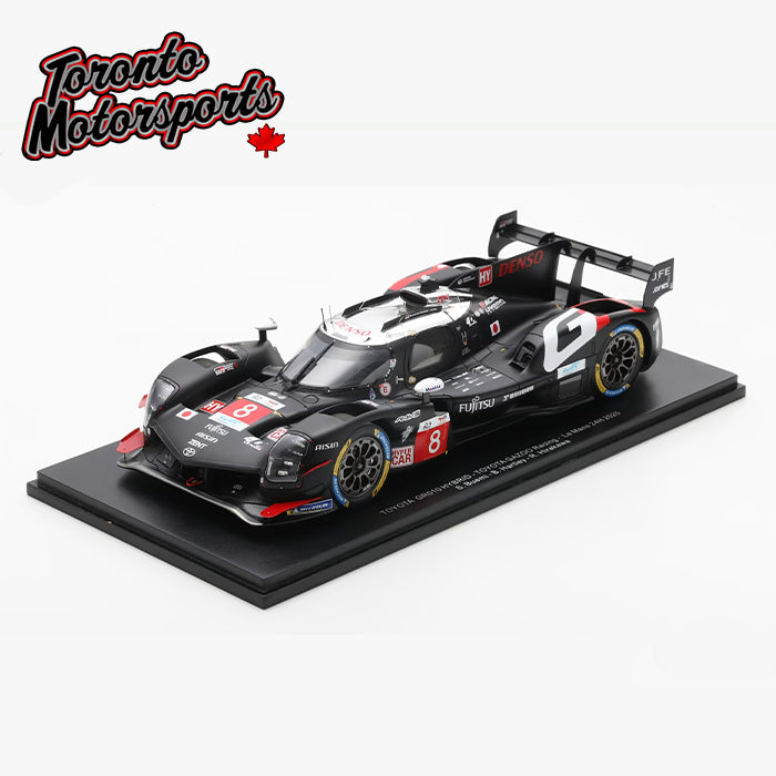 2025 Toyota GR010 – Hybrid TOYOTA GAZOO RACING #8 Buemi/Hartley/Hirakawa – 24HR Le Mans 1:18 Scale by Spark #SPA1801056 (18S1056)