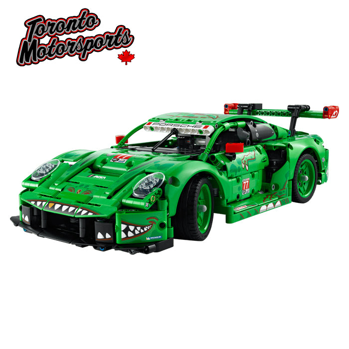 Porsche 911 GT3 R Rexy AO Racing car 1:8 Scale - by Lego #42224