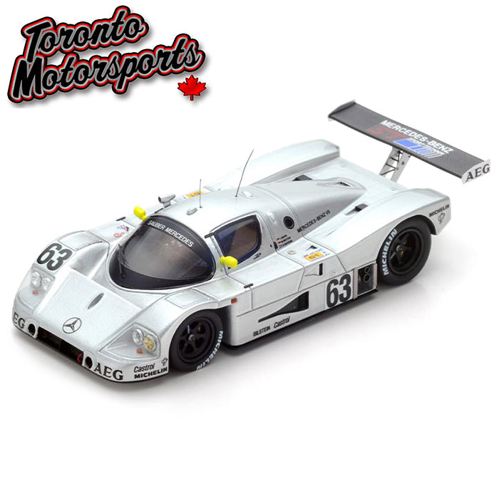 hpi 1/43 Sauber Mercedes C9 ＃63 1989 1989 Sauber C9 #63 J. Mass/S. Dickens/M. Reuter - WINNER 24HR Le