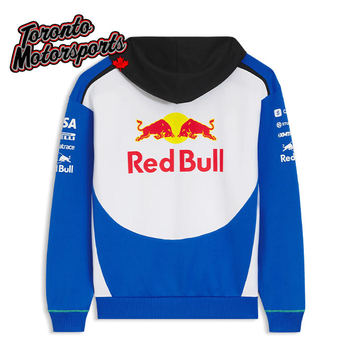 Visa Cash App Racing Bulls F1 2026 Team Full Zipper Hoodie - White #50562924