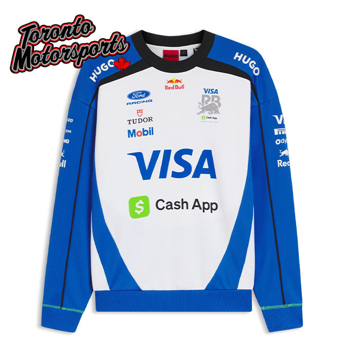 Visa Cash App Racing Bulls F1 2026 Team Sweatshirt - White #50562948