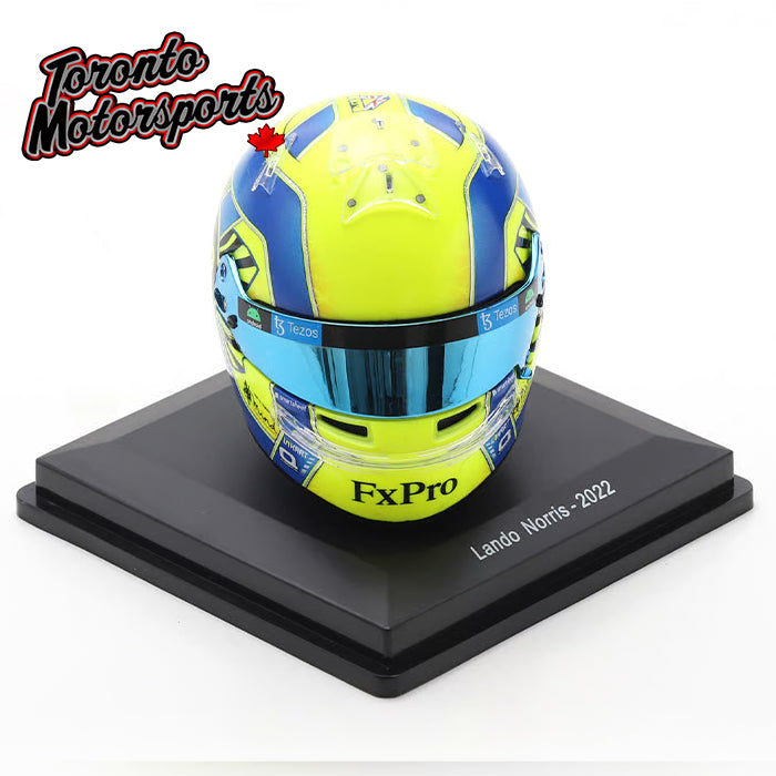 2022 Lando Norris McLaren F1 Replica Helmet - 1:5 Scale by Spark #5HF075