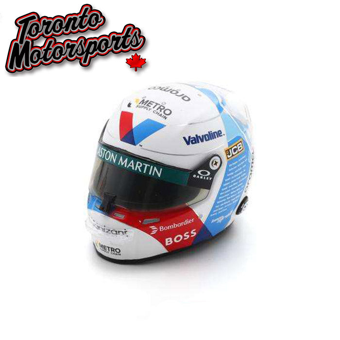 2024 Lance Stroll Aston Martin - British GP - F1 Replica Helmet - 1:5 Scale by Spark #SPA5HF163 (5HF163)