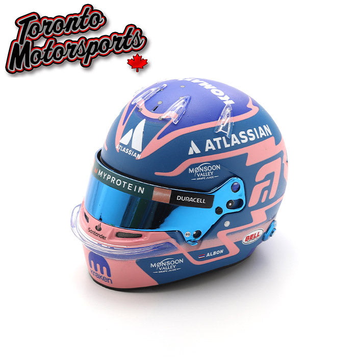 2025 Alexander Albon - Williams Racing - F1 Replica Helmet - 1:5 Scale by Spark #5HF190