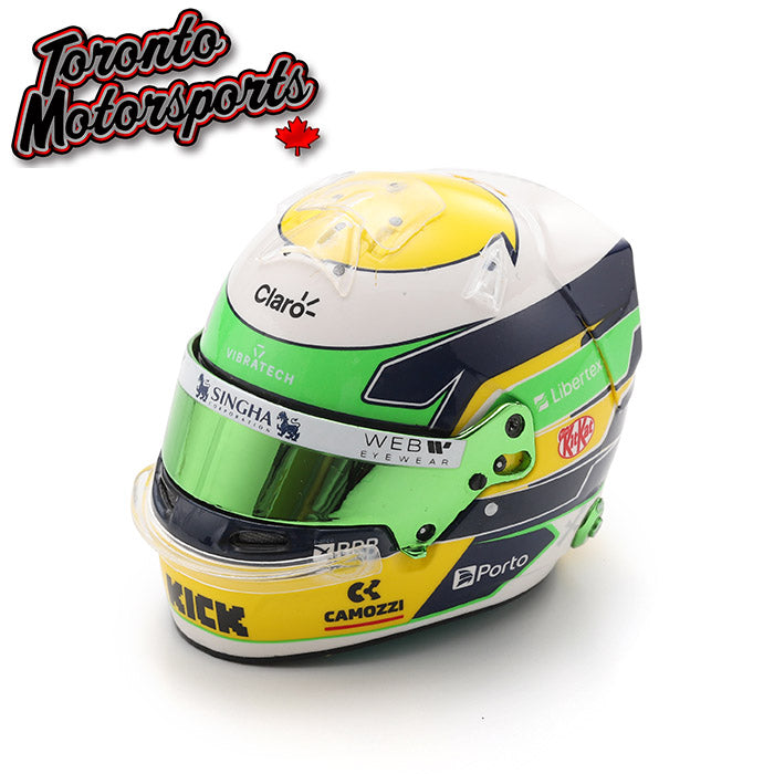 2025 Gabriel Bortoleto - Stake F1 Team Kick Sauber - F1 Replica Helmet - 1:5 Scale by Spark #5HF191