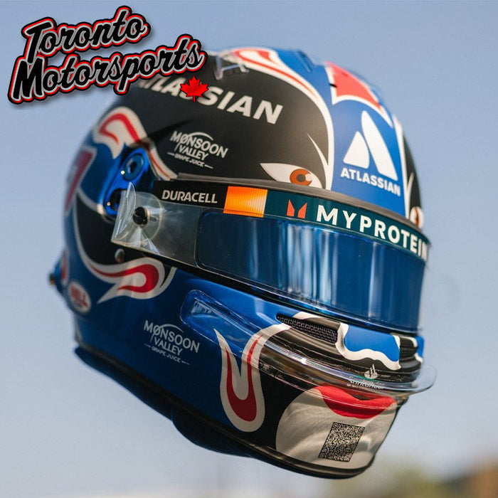 2025 Alexander Albon - Williams Racing - F1 Replica Helmet - Chinese GP - 1:5 Scale by Spark #5HF201