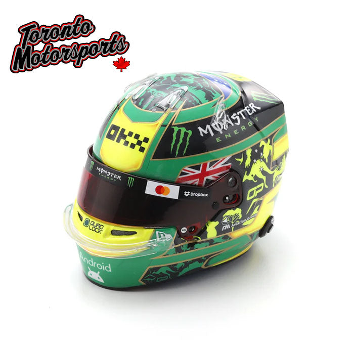 2025 Oscar Piastri - McLaren F1 Team - Australian GP - F1 Replica Helmet - 1:5 Scale by Spark #5HF207
