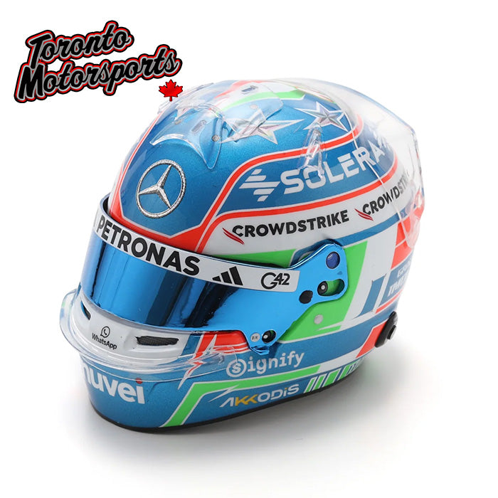 2025 Kimi Antonelli - Mercedes-AMG PETRONAS F1 Team - Italian GP - F1 Replica Helmet - 1:5 Scale by Spark #5HF212