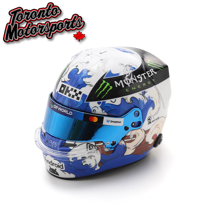 2025 Oscar Piastri - McLaren F1 Team - Japanese GP - F1 Replica Helmet - 1:5 Scale by Spark #5HF213