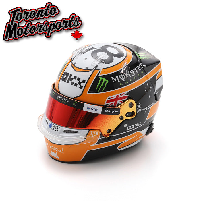 2025 Oscar Piastri - McLaren F1 Team - Monaco GP - F1 Replica Helmet - 1:5 Scale by Spark #5HF214