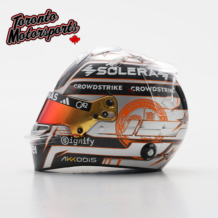2025 Kimi Antonelli - Mercedes-AMG PETRONAS F1 Team - British GP - F1 Replica Helmet - 1:5 Scale by Spark #5HF216