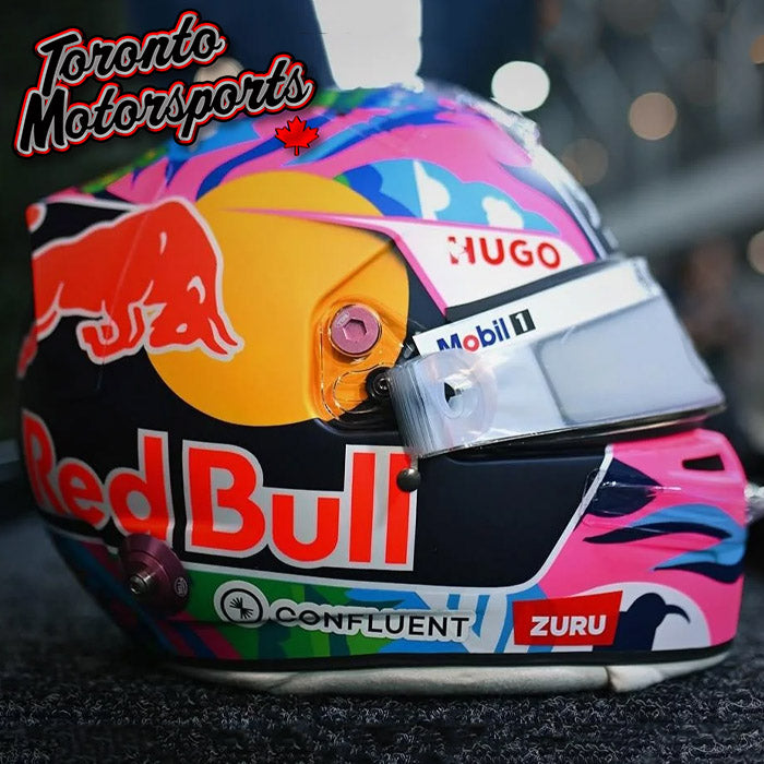 2025 Liam Lawson - Visa Cash App RB - Singapore GP - F1 Replica Helmet - 1:5 Scale by Spark #5HF225