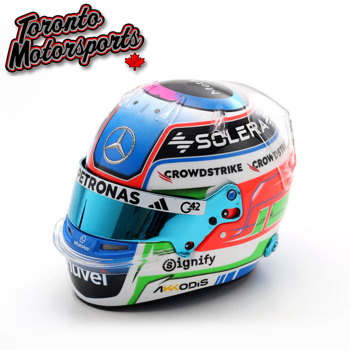 2025 Kimi Antonelli - Mercedes-AMG PETRONAS F1 Team - US GP - F1 Replica Helmet - 1:5 Scale by Spark #5HF232