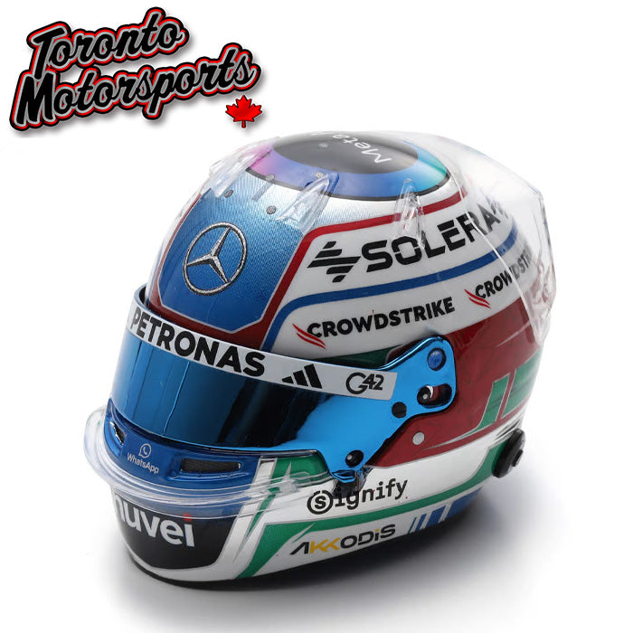 2025 Kimi Antonelli - Mercedes-AMG PETRONAS F1 Team - Las Vegas GP - F1 Replica Helmet - 1:5 Scale by Spark #5HF238